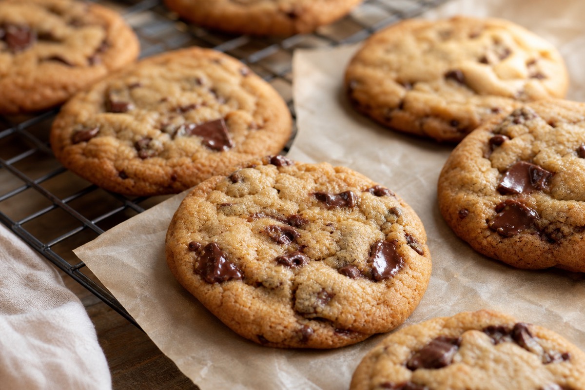 Biscotti con Gocce di Cioccolato